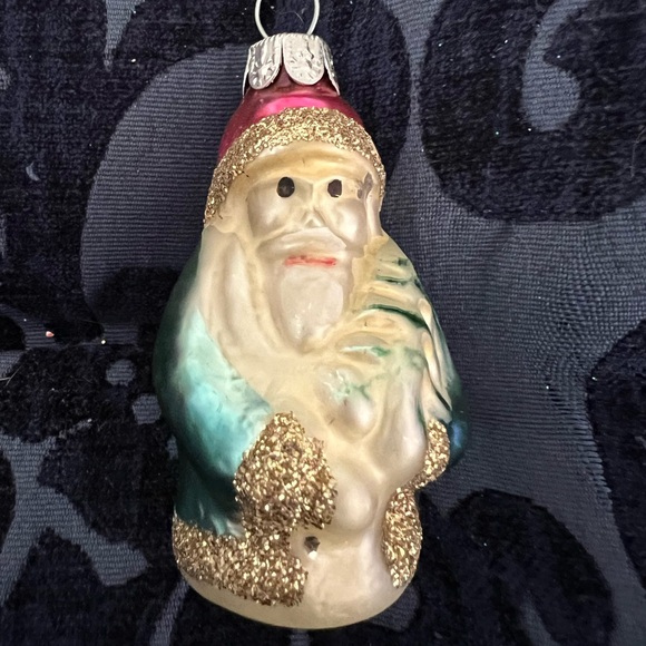 Colorful Vintage Christmas Ornaments Set of 4 - Picture 5 of 12